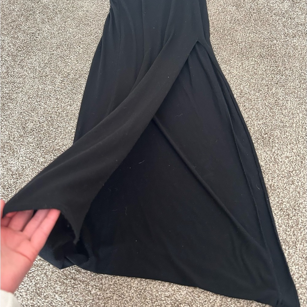 Elegant Black Maxi Skirt